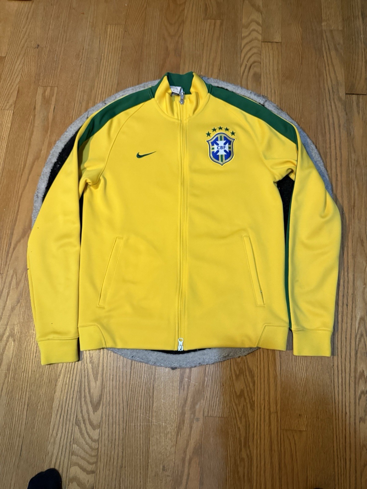 SACAI X NIKE Nike 2014 World Cup Brazil Anthem Track Jacket Uomo Taglia M Brasile