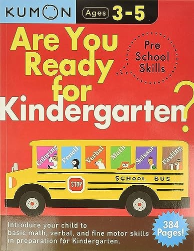 Are You Ready For Kindergarten Preschool Skills (Arkw) by Kumon (PB 2018) - Image 3