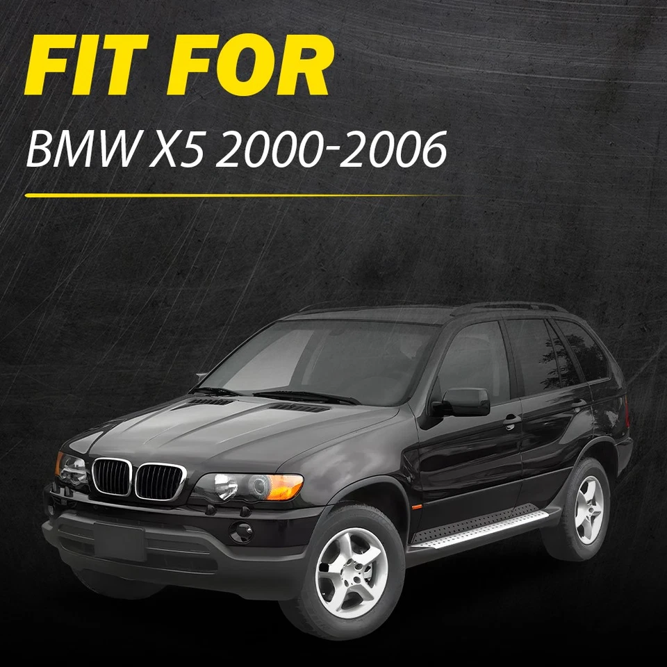 1x Manija de puerta exterior delantera izquierda negra para BMW X5 H 2000-2006 Foto 2 de 4