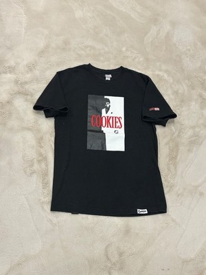 (Berner) Cookies SF X Scarface Black Shirt Size Large Perfect Condition