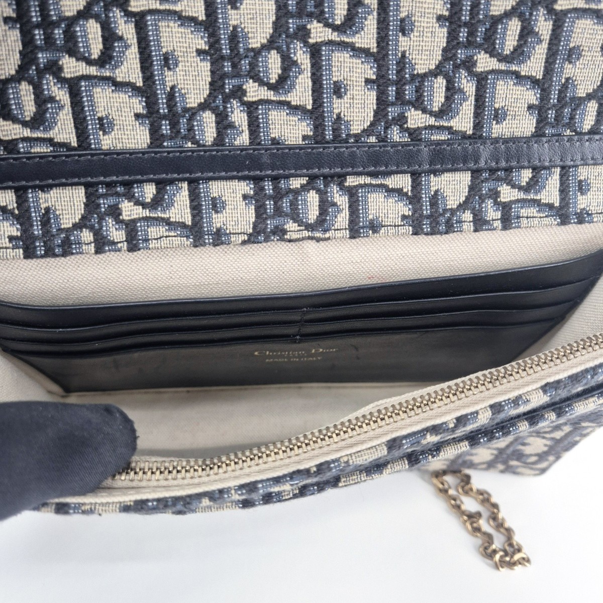 Dior Oblique Saddle Chain Crossbody Bag S5620CTZQ 134313541