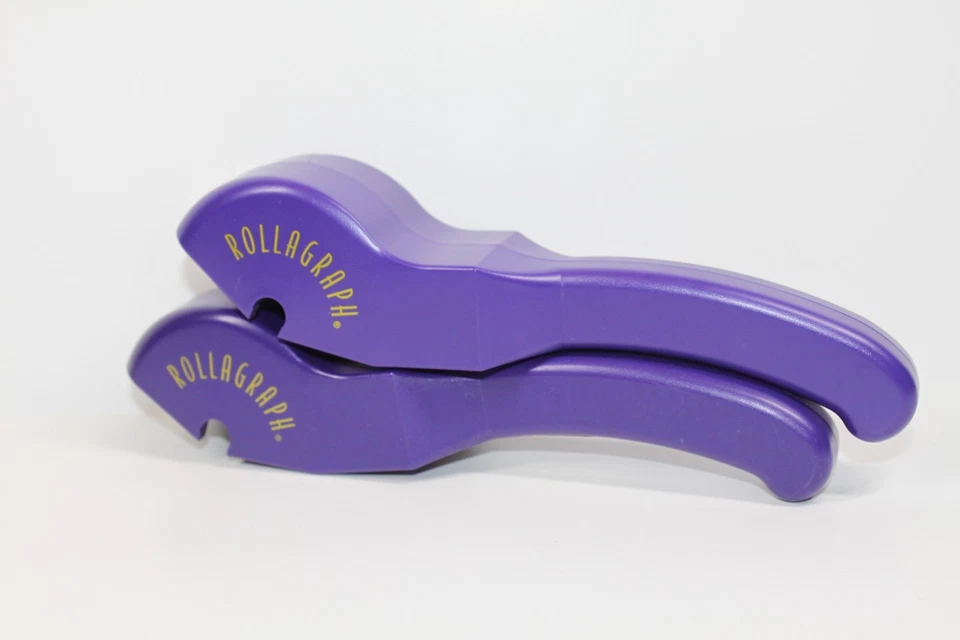 Lote de manijas de rueda de estampado de rollagraph y sello de rueda de 1" de goma MEJOR CONSEJO Foto 2 de 4