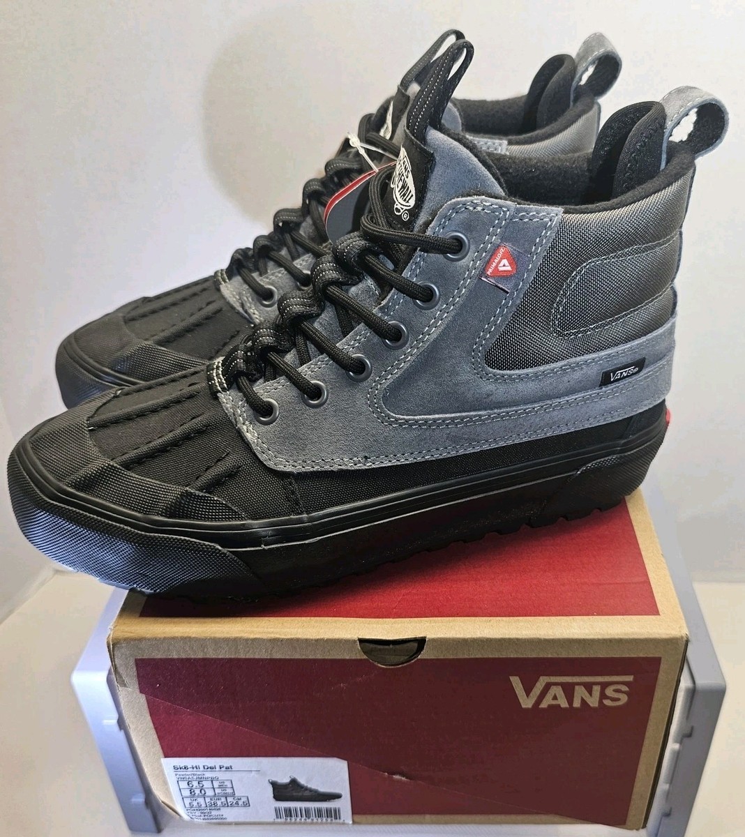 Vans Unisex Sk8- Hi Del Pat MTE Insulated/Waterproof Duck  display picture 1