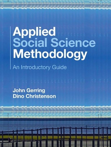 Applied Social Science Methodology by John Gerring, Dino Chri... - 9781107071476