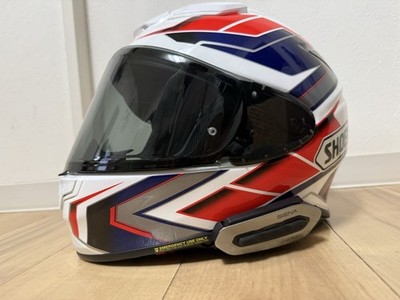 SHOEI Z-8 Full Face Helmet Size L with SENA SRL-EXT Intercom Unused