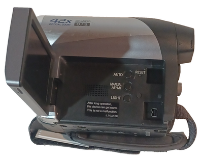 Panasonic PV-GS90P MiniDV Camcorder 42x Optical Zoom As-is FOR