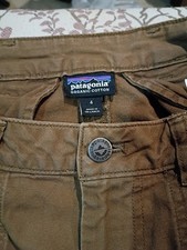 Patagonia Pants Boys Youth Coi Brown Worn Wear Utility Size 4