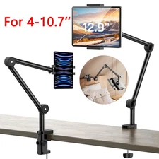 Long Arm Tablet Stand Phone Holder Lazy Bed Desk Mount for iPad iPhone Samsung