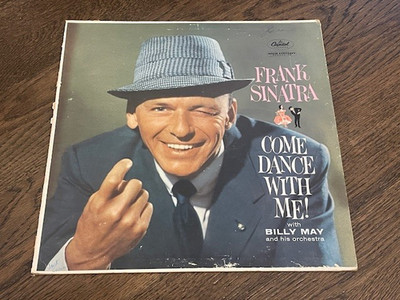 Frank Sinatra ''Come Dance With Me'' 1959 LP, Mono, Original Capitol #W-1069