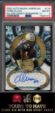 Chris Olave AUTO 2022 Auto Mania #C14 Au-Crc-Donut-Rushmore 1/1 PSA