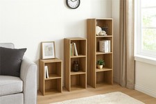 Spot on dealz®2/3/4 Tier Cube Storage Display Bookcase Wooden Cabinets Furniture