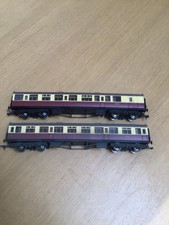 Bachmann OO Scale 34-080/34-130 Collett Coaches - No Boxes  - Carmine & Cream