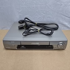 Panasonic NV-FJ610 NICAM VCR VHS Video Cassette Tape Player With Power And Scart