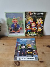 Jean Greenhowe's Bazaar Knits Pattern  Scarecrow, Celebration, Mascot Dolls