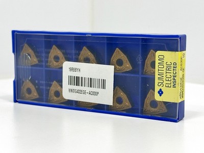 SUMITOMO WNMG432EGE WNMG080408N-GE New Carbide Inserts Grade AC830P 10pcs