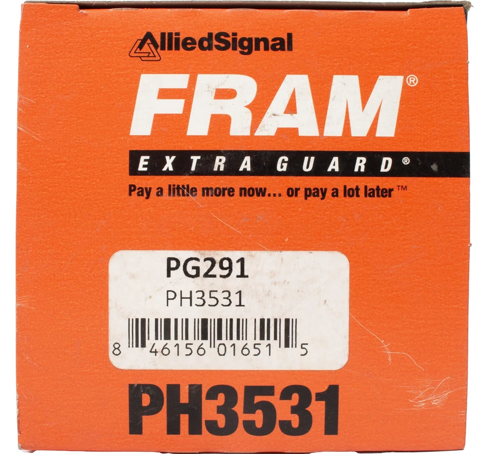Protector extra filtro aceite de repuesto FRAM para Honda Civic 1980-87 modelo ID PH3531 Foto 4 de 4