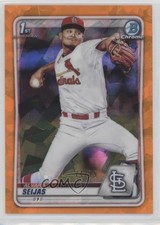 2020 Bowman Chrome Sapphire Edition Orange 74/75 Alvaro Seijas #BCP-60 k0w