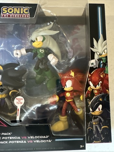 DC X Sonic The Hedgehog Power VS Speed Multipack Darkseid Batman Shadow In Hand - Picture 4 of 7