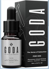 GODA Pheromones Cologne for Men Infused with Real Pheromones 15ml/0.50 fl oz