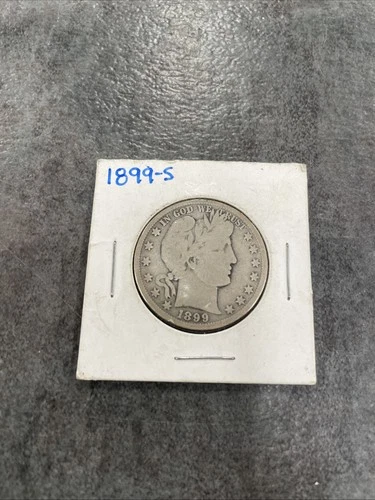 BARBER HALF DOLLAR 1899 S
