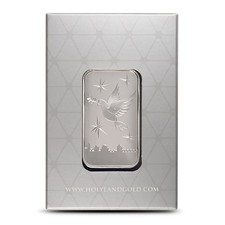 1 oz The Holy Land Silver Dove Of Peace Bar (New w/ Assay) 108.32 per troy oz