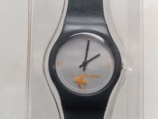 Lufthansa Promo Armband Uhr mit Flugzeug Sekundenanzeige NEU,ungetragen,selten