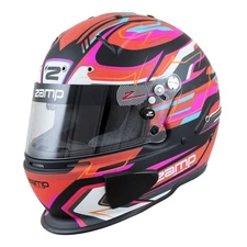 Zamp H760C42XL, RZ-70E Switch Helmet, X-Large, Red/Black/Blue, Snell SA2020