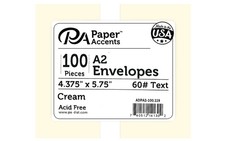 Envelope 4.38x5.75 100pc Cream