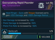 BL4?TORGUE HEAD RINGER ENHANCEMENT?GUN & PISTOL DAMAGE  PISTOL FIRE RATE