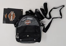 Harley Davidson Mini Me Backpack Black Gray Small Athalon Sports Gear - New NWT