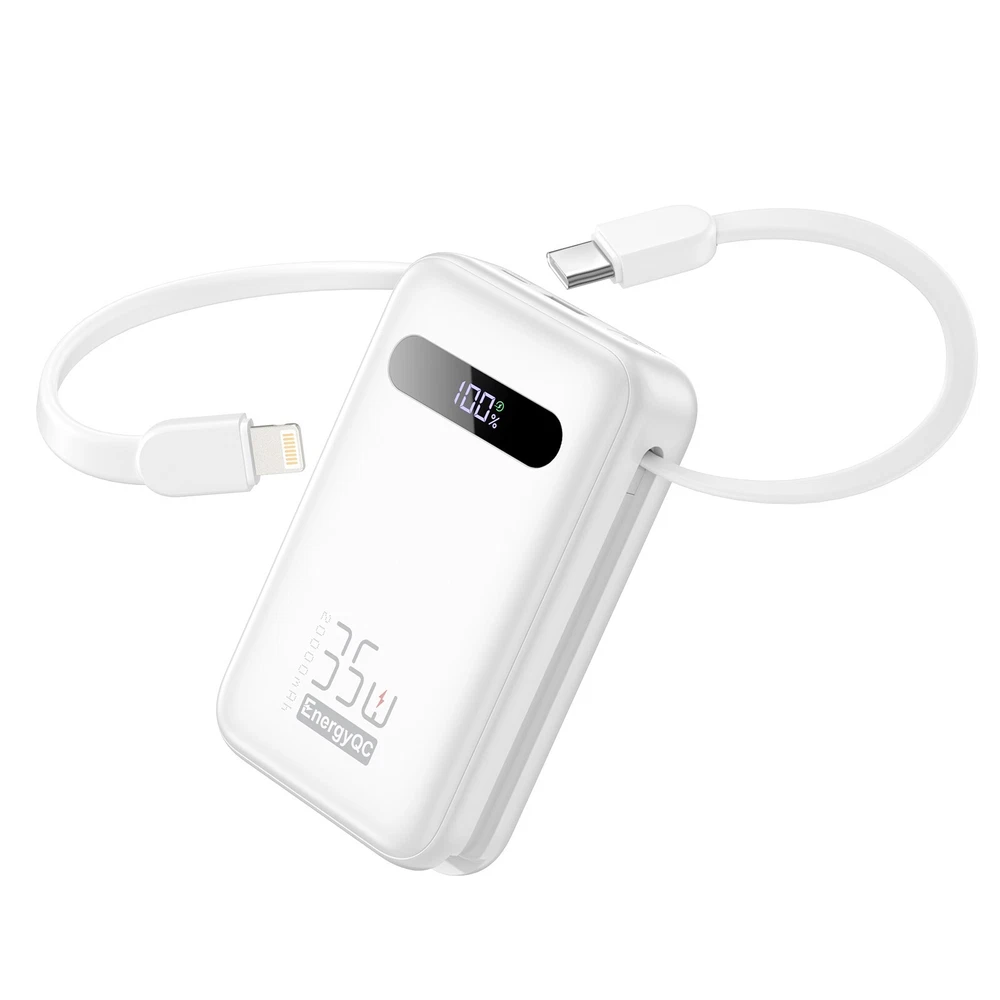 20000mAh 35W PD Fast Charging Power Bank for iPhone QC 4.0 Portable