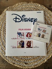 Disney Film Stars Embroidery Designs Card For Brother Disney Sewing Machines
