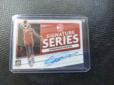 2020-21 Panini Donruss Optic Signature Series Prizm #SS-DWL Dominique Wilkins