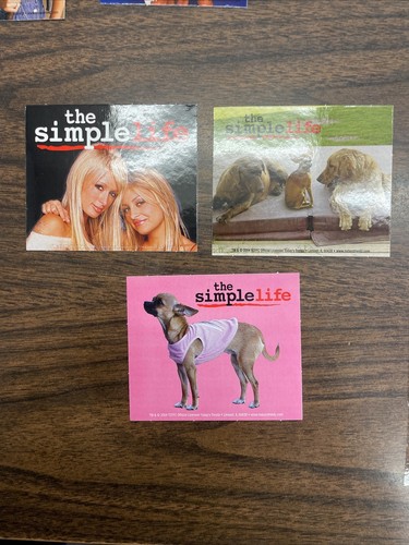 Set completo adesivi The Simple Life Vending 2004 Paris Hilton Nicole Ritchie - Foto 5 di 6