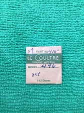 Jaeger LeCoultre Ratchet Wheel Cal. 496 Part 415
