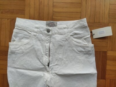 PANTALONE VINTAGE GIORGIO ARMANI JEANS 80' NEW RARE pants made  italy