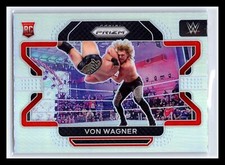 2022 Panini Prizm WWE #4 Von Wagner Silver Prizm Parallel Rookie RC NXT 2.0