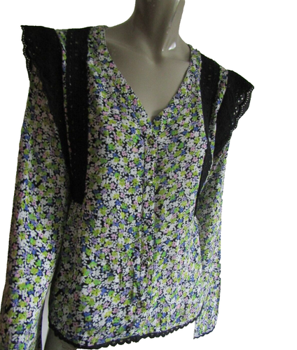 Tunique Fluide Zara Marine - Taille 38/40, En Polyester (Occasion Très Bon état)