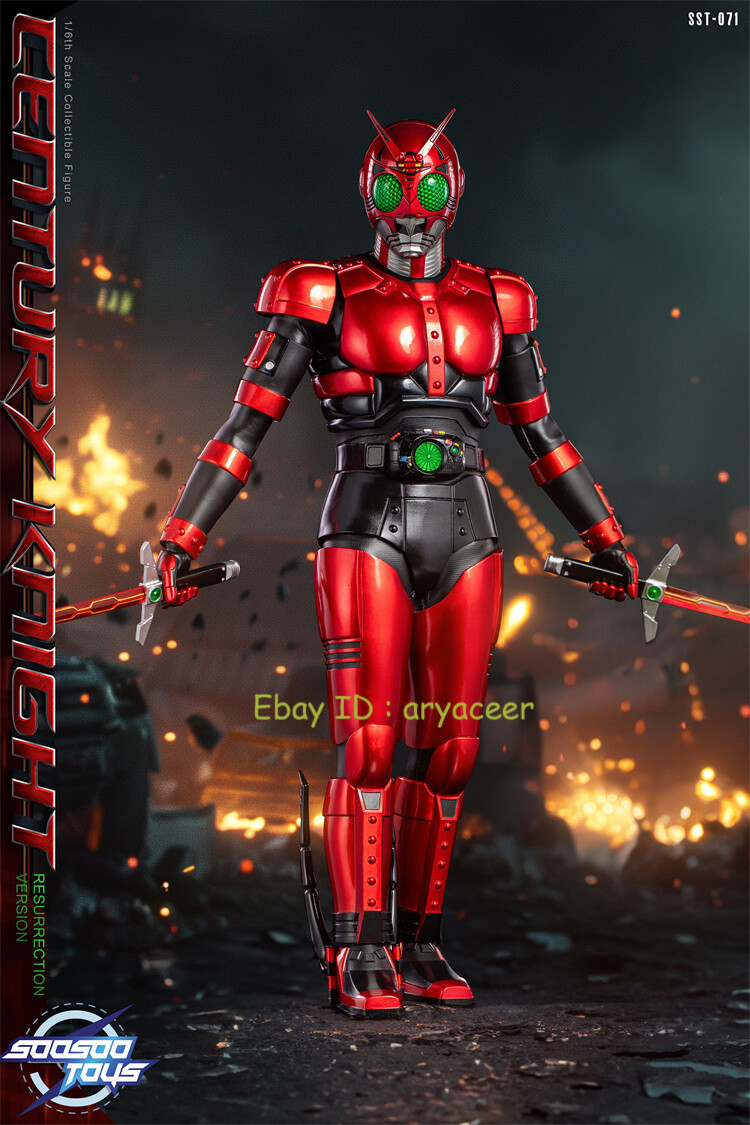 Presell Soosoo Toys SST071 Super Sentai Century Knight Red 1/6
