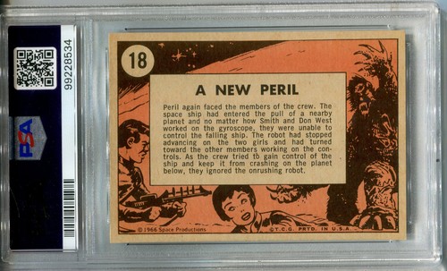 1966 Lost in Space #18 A New Peril PSA 8 NM-MT - Picture 2 of 2