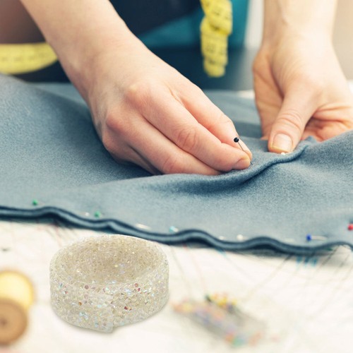 Nastro Diamante per Tessitura Strass Nastro Natale Glitter Nastro Bling - Foto 7 di 12