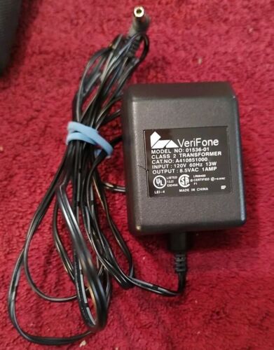 Verifone Tranz 330 Credit Card Reader Terminal w/AC Adapter Powers On - Picture 4 of 4