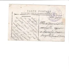 NS21 FRANCE 1918 HOSPITAL SHIP SPHINX PPC POSTED FROM HOSPITAL SHIP SPHINX