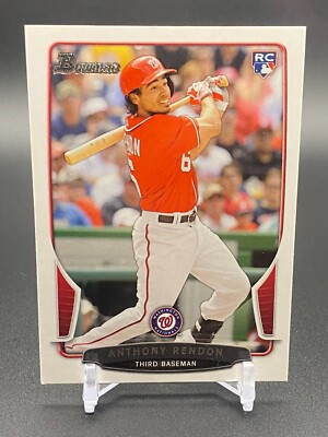 2013 Bowman Anthony Rendon Rookie Card RC #5 Washington Nationals LA