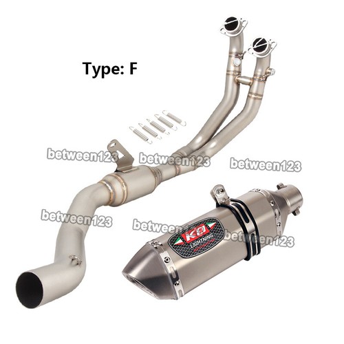 For Aprilia Tuono 660 RS660 2021-2025 Muffler Silencer Pipe Full Exhaust System - Picture 8 of 16
