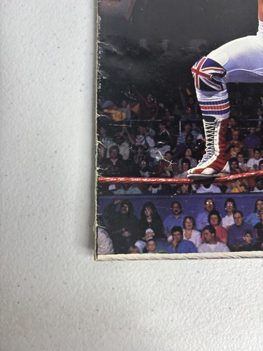 VTG WWF Program 1991 Vol 188 British Bulldog Davey Boy Smith Cover Undertaker - Picture 5 of 8