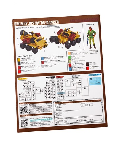 BROMRY Jrs NATIVE DANCER Kit Max Factory 1/72 Combat Armors MISSING DECAL SHEET - Picture 3 of 8