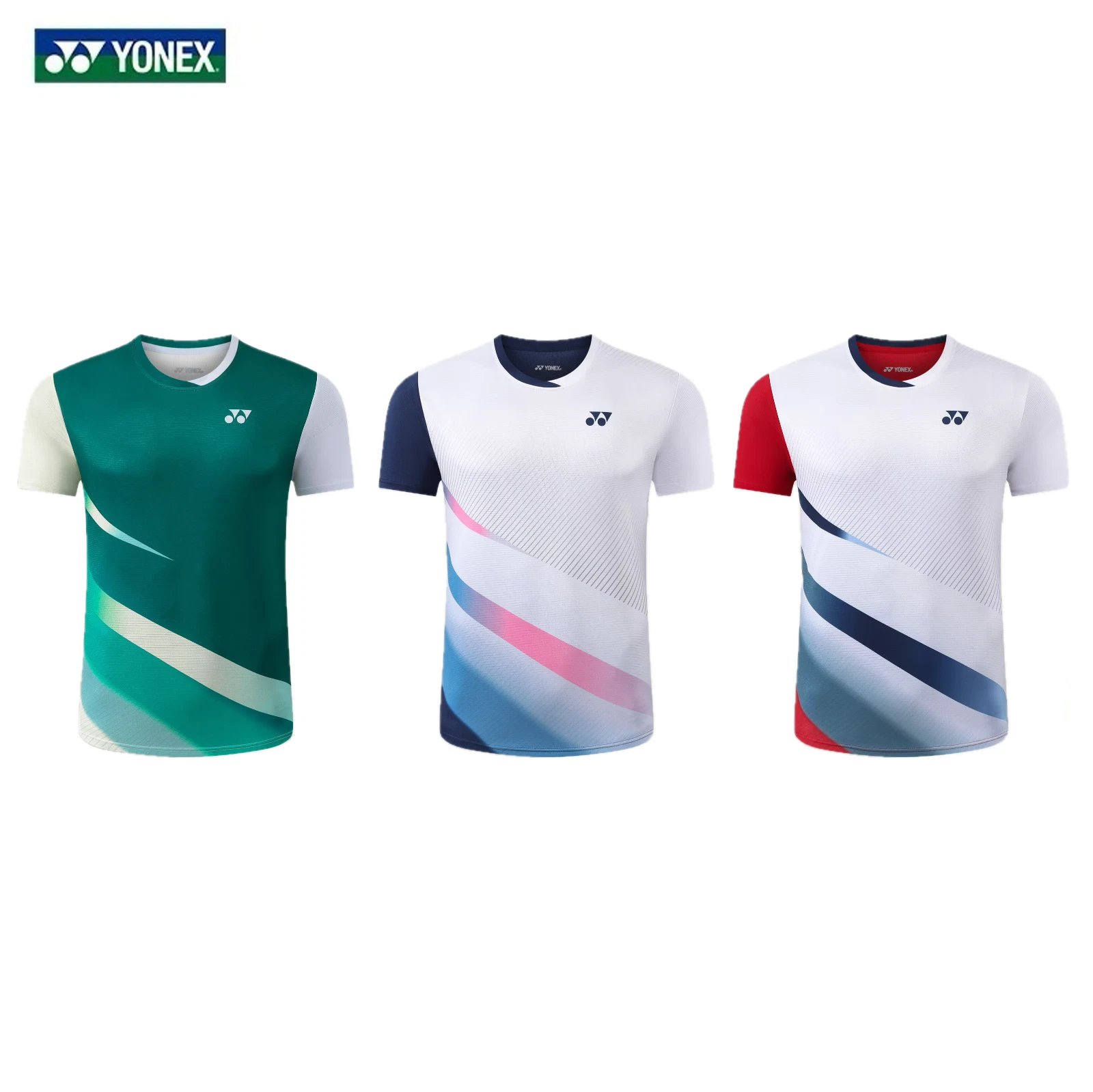 Yonex Tournament Game Shirt Training Tee Badminton Tennis Breathable Quick-Dry