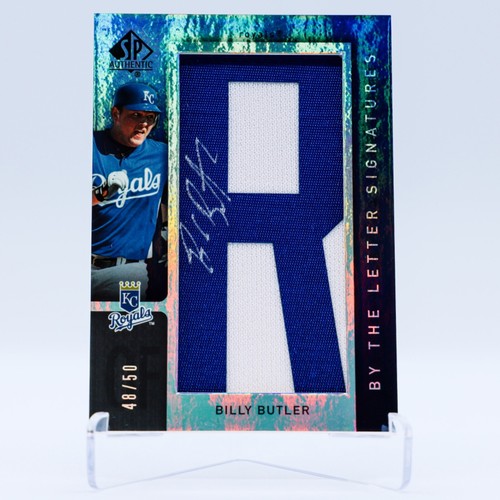 2007 SP Authentic Billy Butler Auto By the Letter Signatures /50 #BL-51