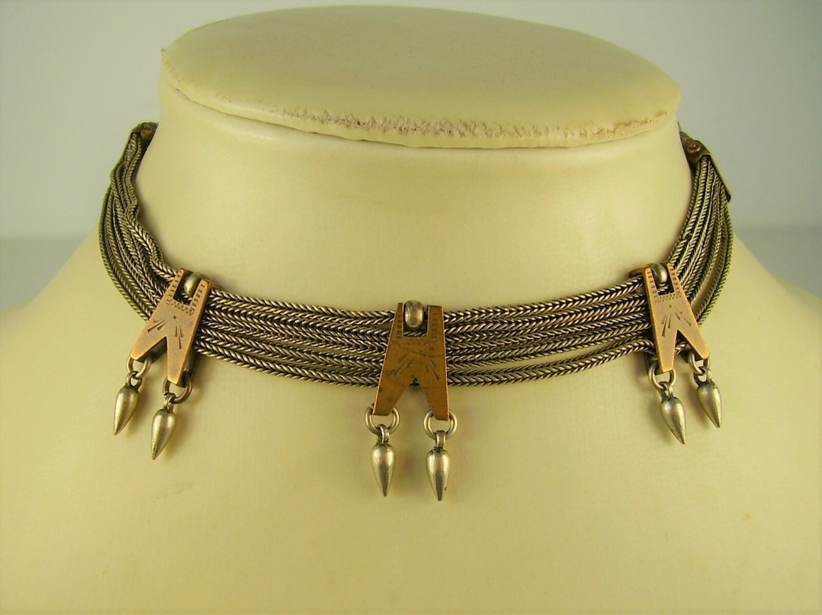 Antike Taschenuhren Kette Trachten Kette Zunft Kette um 1900